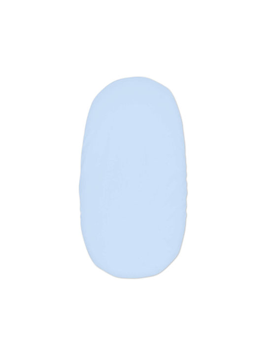 Kidizi Seturi de cearșafuri pentru bebeluși Pentru Patut Bumbac cu Cauciuc Albastru 45x85buc 2buc