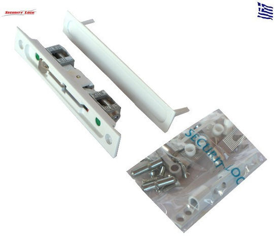 Security Lock Schiebetürmechanismus Weiß