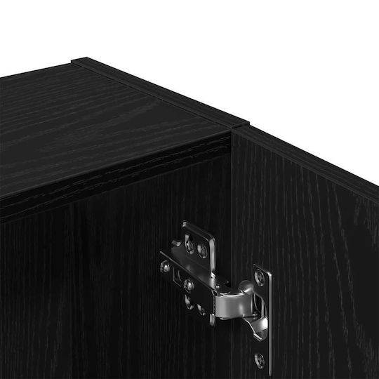 vidaXL Ντουλάπι Μπάνιου 32x20x67cm Δρυς