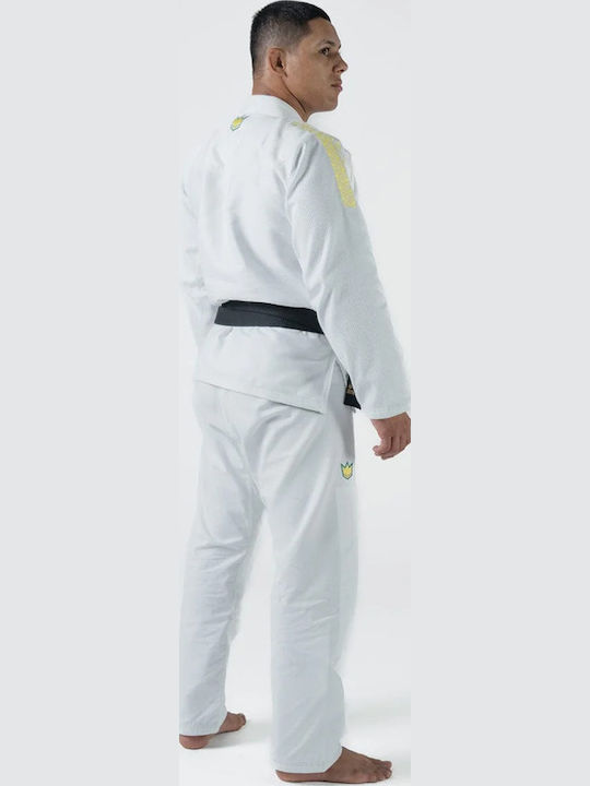 Kingz Ανδρική Στολή Brazilian Jiu Jitsu Λευκή