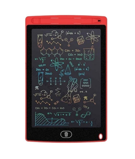 Color Lcd Drawing Writing Tablet 12" Screen Stylus Red
