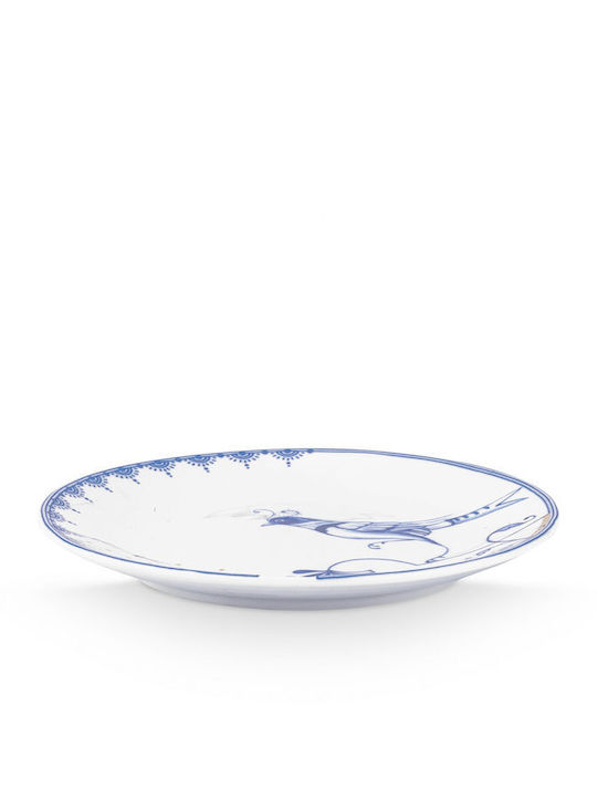 PiP Studio Πιάτο Γλυκού από Πορσελάνη Μπλε 18cm