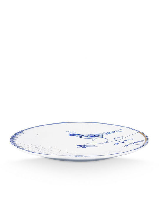 PiP Studio Πιάτο Ρηχό από Πορσελάνη Μπλε 25.5cm