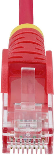 StarTech U/UTP Cat.6 Gigabit Ethernet Network Cable 0.5m Red