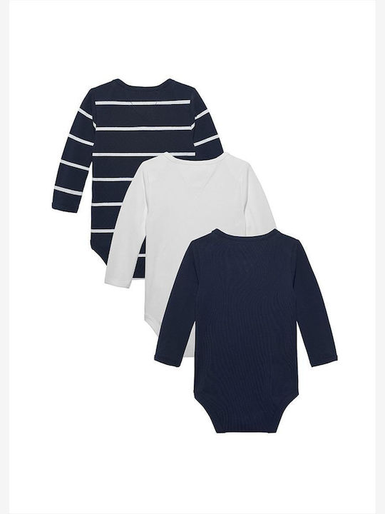 Tommy Hilfiger Σετ Κορμάκια Μπλε Σκούρο
