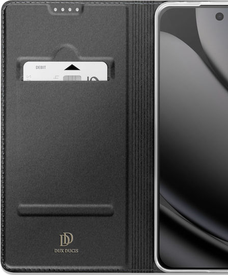 Dux Ducis Flip Hülle Google Pixel 10 Pro Xl Kartenhalter Skin Pro Serie Schwarz