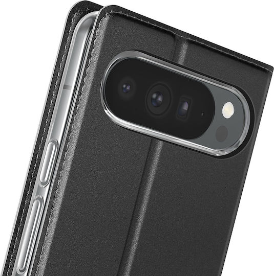 Dux Ducis Flip Hülle Google Pixel 10 Pro Xl Kartenhalter Skin Pro Serie Schwarz