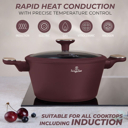 Berlinger Haus Leonardo Collection Cookware Set 6 Pieces Berlinger Haus Leonardo Collection Cookware Set 6 Pieces