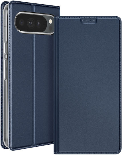 Dux Ducis Flip Case Google Pixel 10 Pro XL Card Holder Skin Pro Series Dark Blue