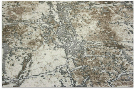 Tzikas Carpets Elements 31277-975 Χαλί Στρογγυλό Μπεζ Φ200cm