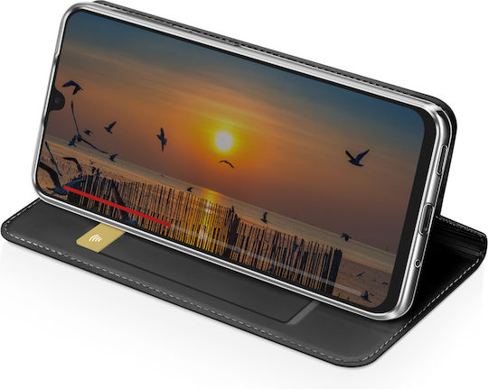 Dux Ducis Flip Hülle Galaxy A17 Kartenhalter Skin Pro Serie Schwarze