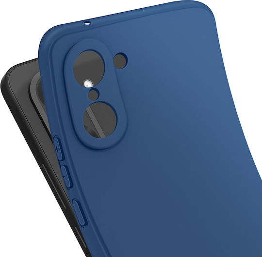 Husă Moale Din Silicon Avizar OnePlus Nord CE5 Albastru Cu Textură Moale