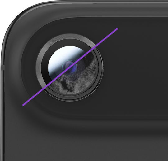 Avizar Протектор За Камера За iPhone Air Укрепен Около Черен