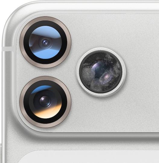 Avizar Kameraobjektivschutz Für iPhone 17 Pro Max Verstärkter Kontur Grau