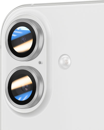 Avizar Camera Lens Protector iPhone 17 Reinforced Around Silver