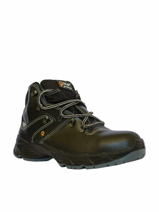 Talan Styler Waterproof Boots Safety Brown S3 with Certification E, SRA, SRB, SRC,WRU