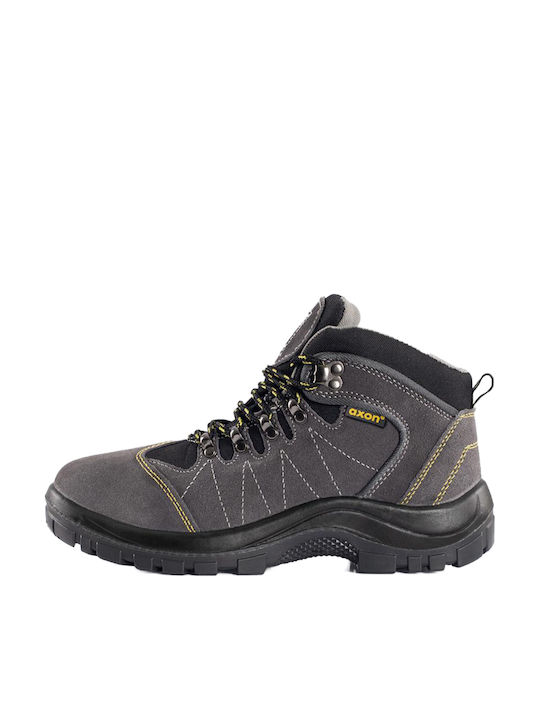 Axon Boots Work Gray O1 with Certification SRC