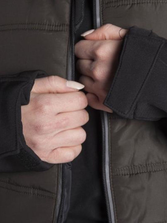 Fageo Μπουφάν Εργασίας Softshell Χακί