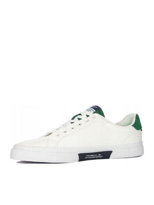 Pepe Jeans Kenton Flag Sneakers White