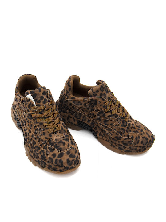 Addict Bis Sneakers Animal Print