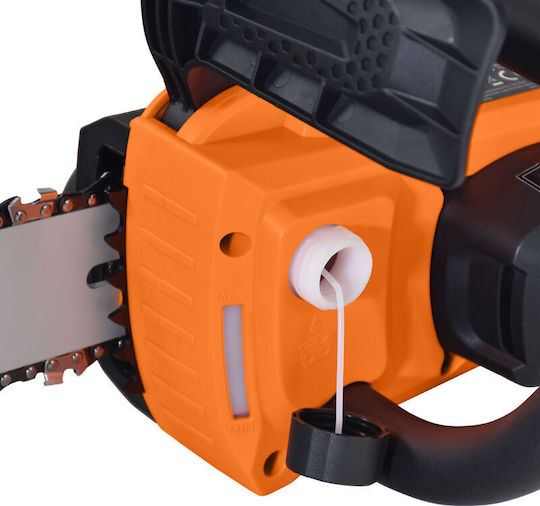 Unimac Battery Chainsaw 2x4Ah Brushless 3.1kg with Blade 25cm
