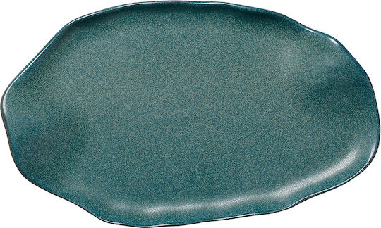Fine Servierplatte Oval aus Porzellan Grün 1Stück Fine Servierplatte Oval aus Porzellan Grün 1Stück