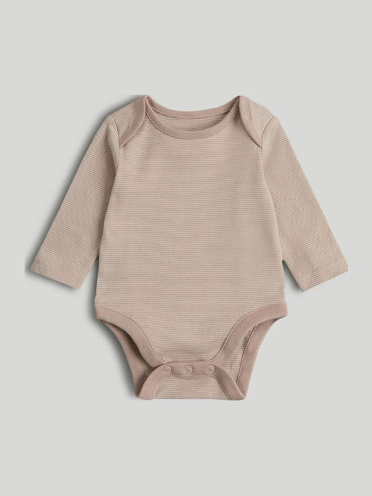Mothercare Σετ Κορμάκια Μπεζ 5τμχ