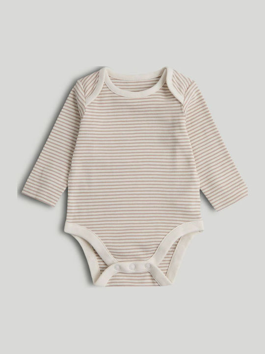 Mothercare Σετ Κορμάκια Μπεζ 5τμχ