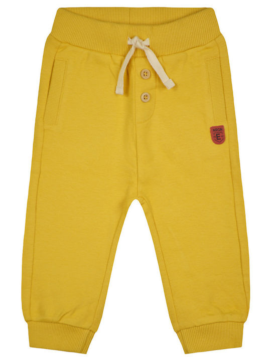 Kids Sweatpants Set Ecru Melange 3pcs