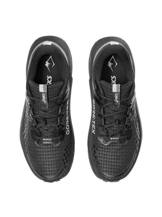 Gel-trabuco 13 Sport Shoes Trail Running Waterproof with Gore-Tex Membrane Balck / Graphite Grey