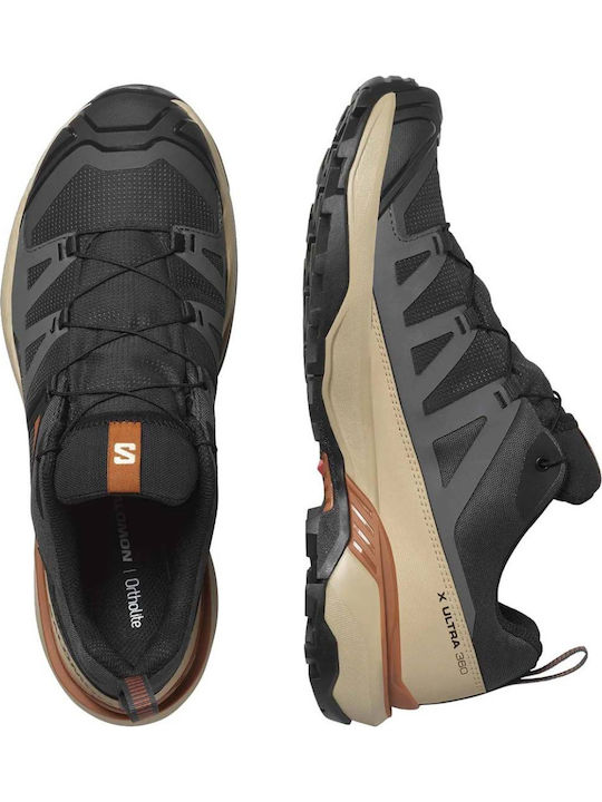 Salomon X Ultra 360 Men's Hiking Shoes Waterproof With Gore-Tex Membrane Gray