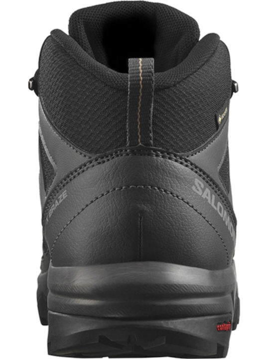 Salomon X Ultra 360 Mid Men's Waterproof Hiking Boots with Gore-Tex Membrane Black