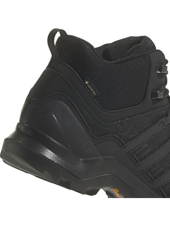 adidas Terrex Swift R2 Mid Мъжки Планински Боти Водоустойчиви с Мембрана Gore-Tex Черни
