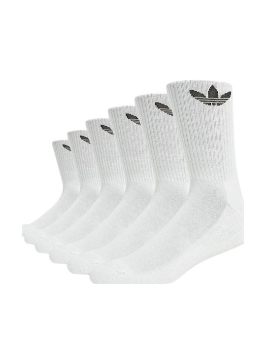 adidas Trefoil Cushion Спортни чорапи Бял