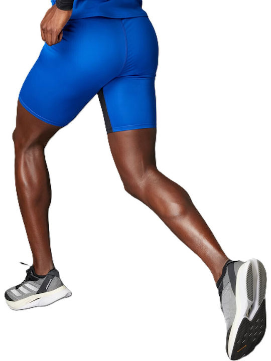 adidas Adizero Men's Sports Short Leggings Blue