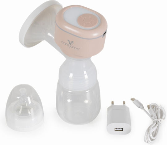 Cangaroo Celeste Ηλεκτρικό Μονό Θήλαστρο Μπαταρίας Ροζ 180ml