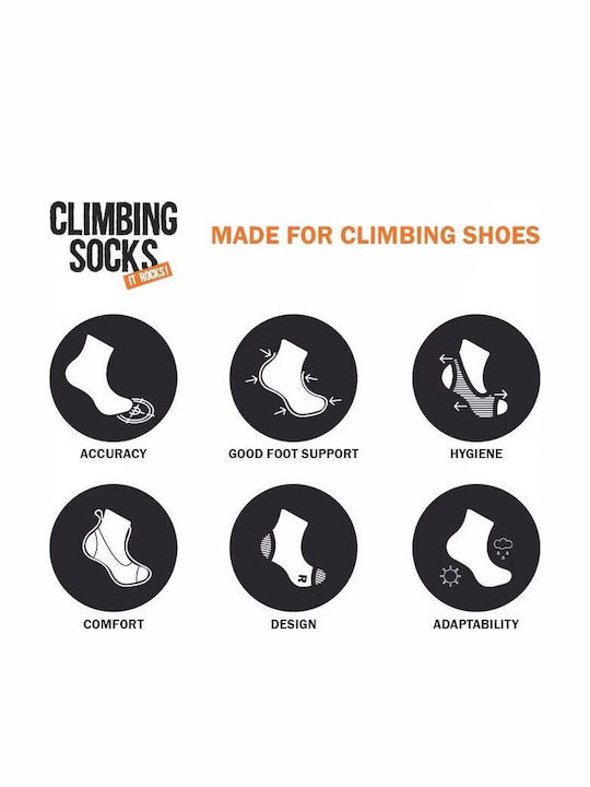 YY Vertical Climbing Чорапи за Трекинг Сив 1 чифт