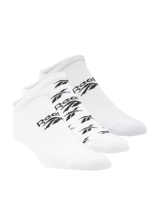 Reebok Invisible Αθλητικές Κάλτσες Πολύχρωμες 3 Ζεύγη