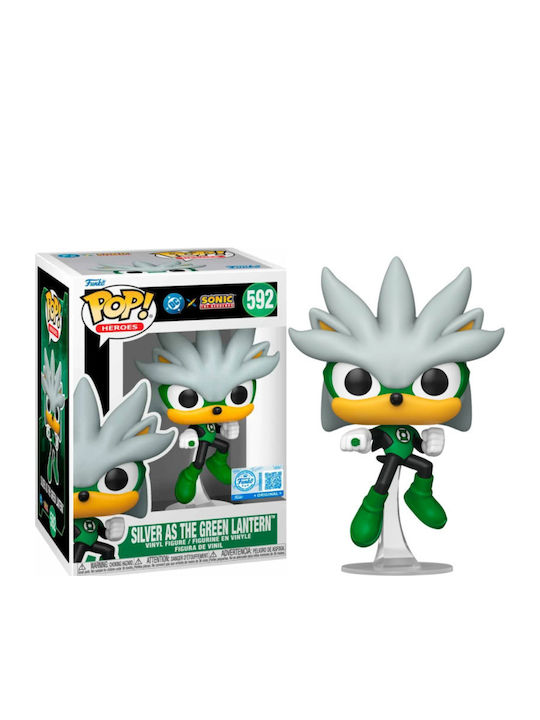 Funko Pop! Heroes: Sonic - Silver As The Green Lantern 592 Special
