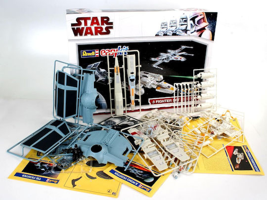 Revell 05708 Star Wars Darth Vader's Tie Fighter + X-wing Fighter + Y-wing