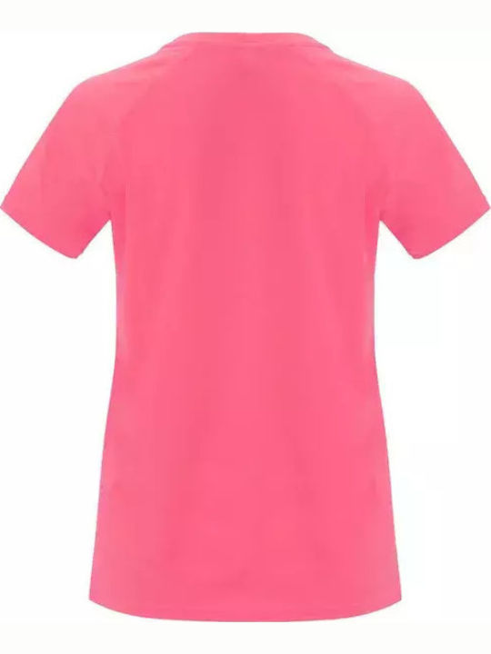 Roly Unisex Διαφημιστικό T-shirt Κοντομάνικο Fluor Pink