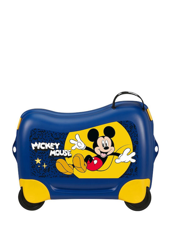 Samsonite Dream2go Kids Cabin Hard Blue Suitcase with 4 Wheels Height 38cm