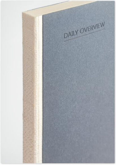 adBook Notepad A5 with Elastic Blue