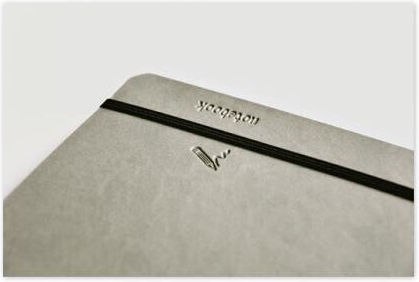 adBook Σημειωματάριο B6 128 Φύλλων Ριγέ με Λάστιχο και Στυλοθήκη (Διάφορα Χρώματα)