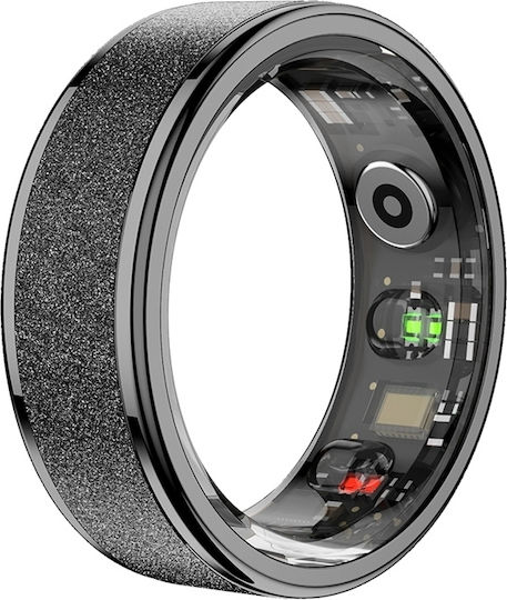 Colmi R10 Smart Ring 20mm Waterproof with Heart Rate Monitor Black