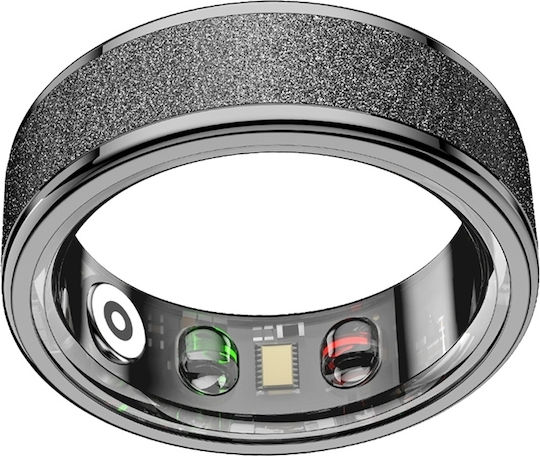 Colmi R10 Smart Ring 20mm Waterproof with Heart Rate Monitor Black