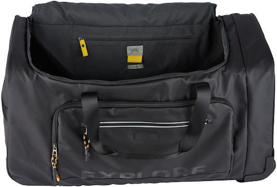 Camel Active Explore Sack Voyage Black with Wheels Fabric W34cm