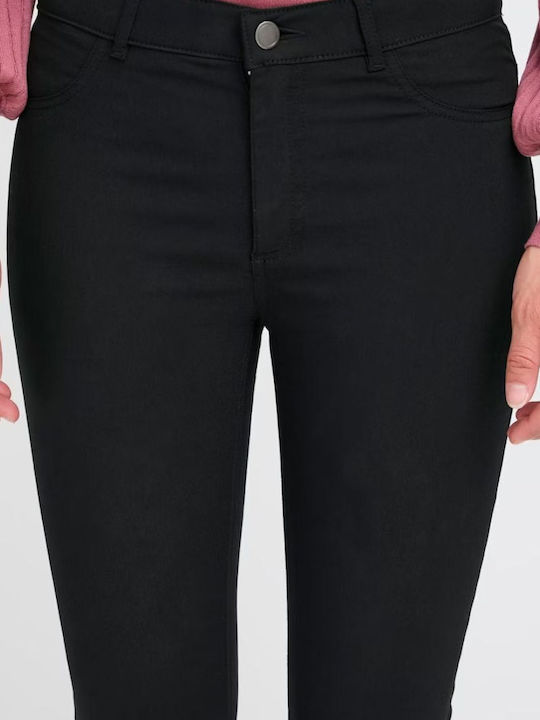 Women's Fabric Trousers Black