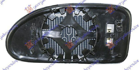 Огледало Crystal Convex Glass Convex Glass Mirror Base Ford Focus 98-04 1060608 Right 1 pc