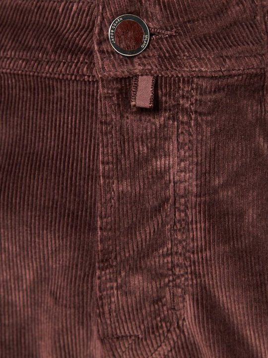 Pantaloni Elastici Burgundy